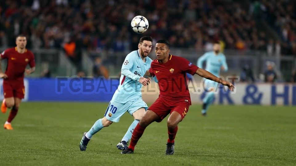 صور مباراة : روما - برشلونة 3-0 ( 10-04-2018 )  77807654