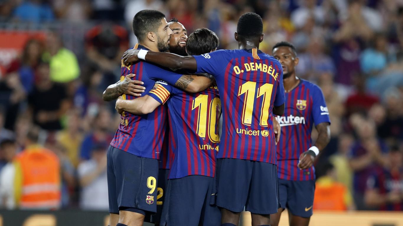 صور مباراة : برشلونة - جيرونا 2-2 ( 23-09-2018 )  99533863
