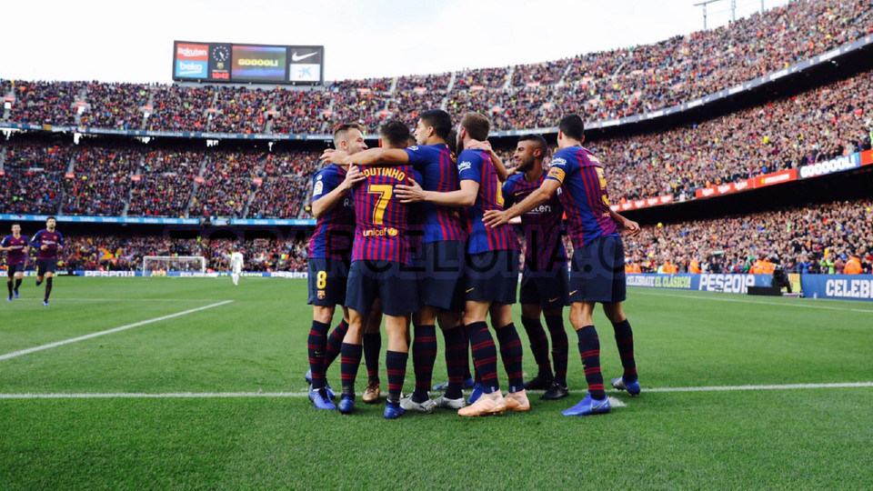 صور مباراة : برشلونة - ريال مدريد 5-1 ( 28-10-2018 )  101708327