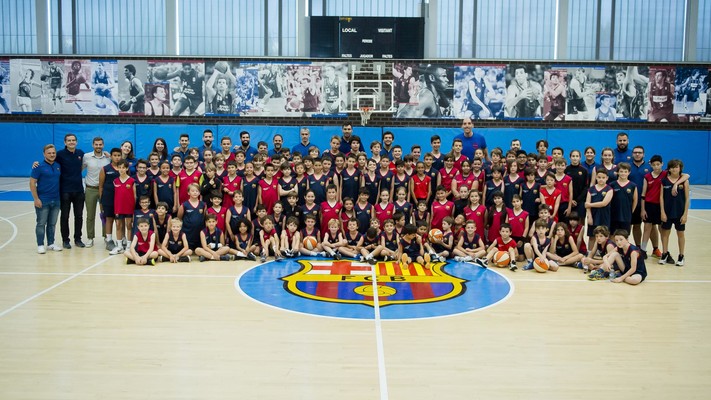 Cloenda temporada 2017-18 Barça Escola (Bàsquet)
