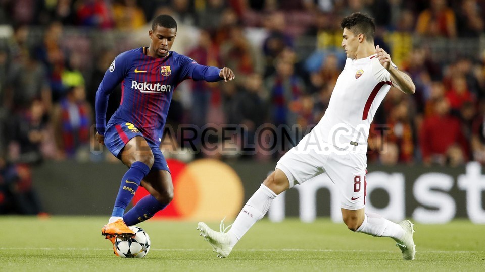 صور مباراة : برشلونة - روما 4-1 ( 04-04-2018 )  76891950