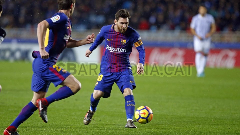 صور مباراة : ريال سوسيداد - برشلونة 2-4 ( 14-01-2018 )  66243589
