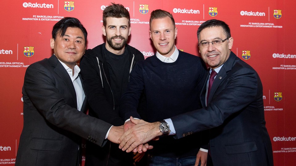 برشلونة وRakuten يحتفلان بالاتحاد وبالابتكار 71639813