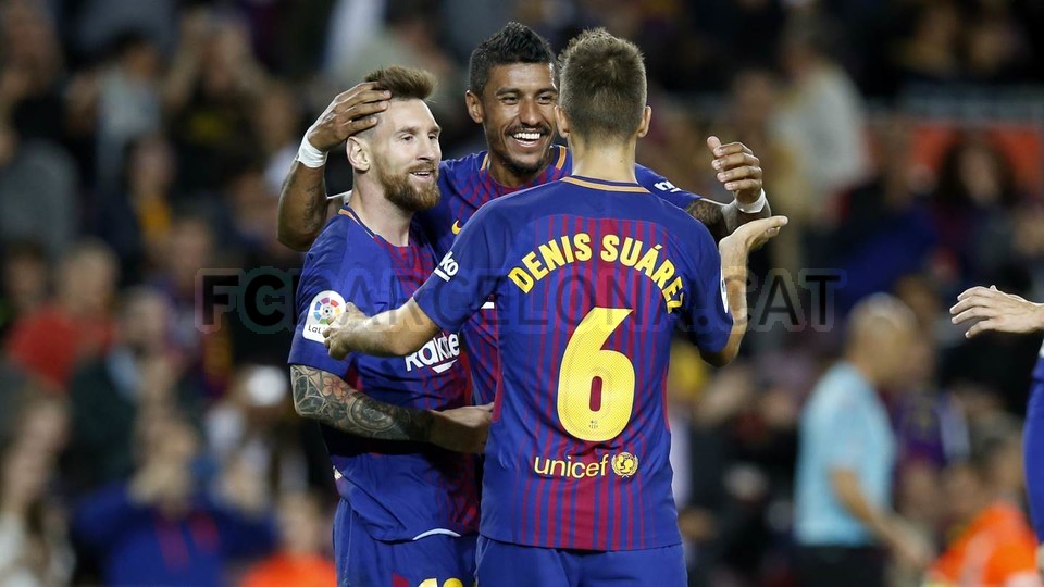 صور مباراة : برشلونة - ايبار 6-1 ( 20-09-2017 )  54809349