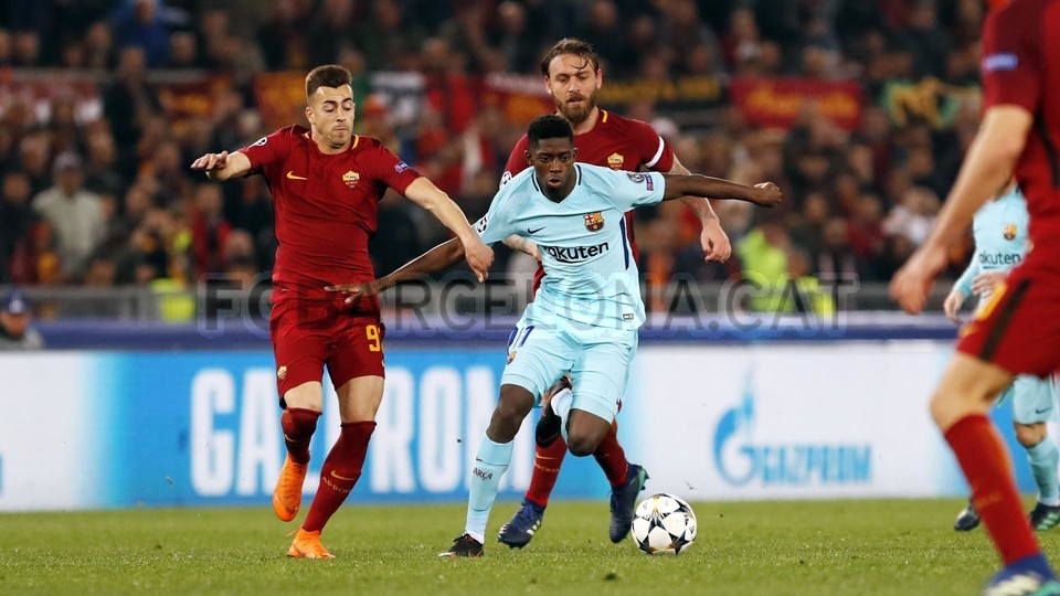 صور مباراة : روما - برشلونة 3-0 ( 10-04-2018 )  77819960