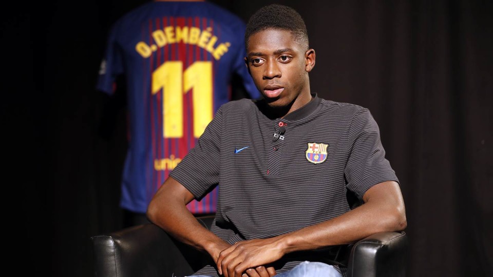 Maillot Domicile FC Barcelona O. Dembélé Maillot Domicile FC Barcelona O. Dembélé
