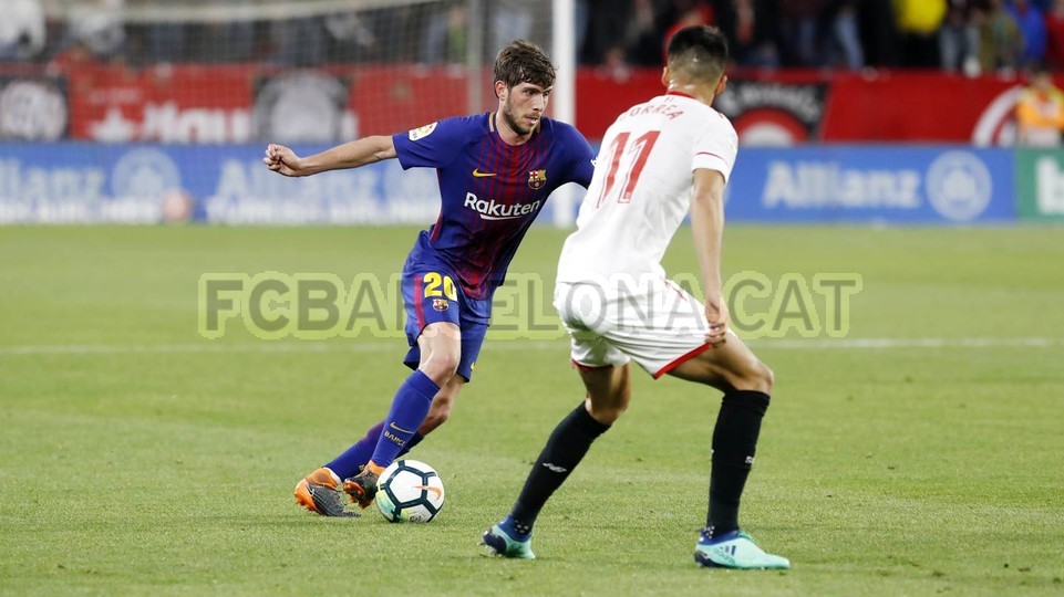 صور مباراة : إشبيلية - برشلونة 2-2 ( 31-03-2018 )  76273470