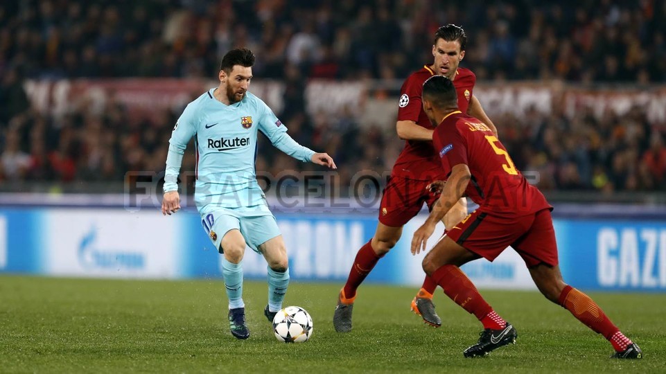 صور مباراة : روما - برشلونة 3-0 ( 10-04-2018 )  77807678