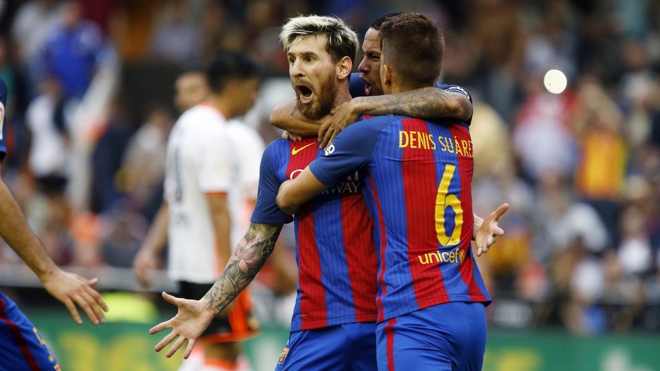 Valencia 2-3 FC Barcelona: Late penalty wins nail-biting thriller - FC ...