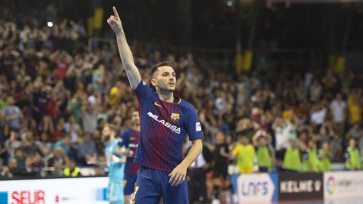 Final LNFS quart partit: Barça Lassa - Movistar Inter (3-3; 3-1 als penals)