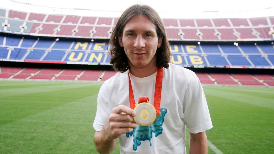 10 años del oro olímpico de Lionel Messi FC Barcelona