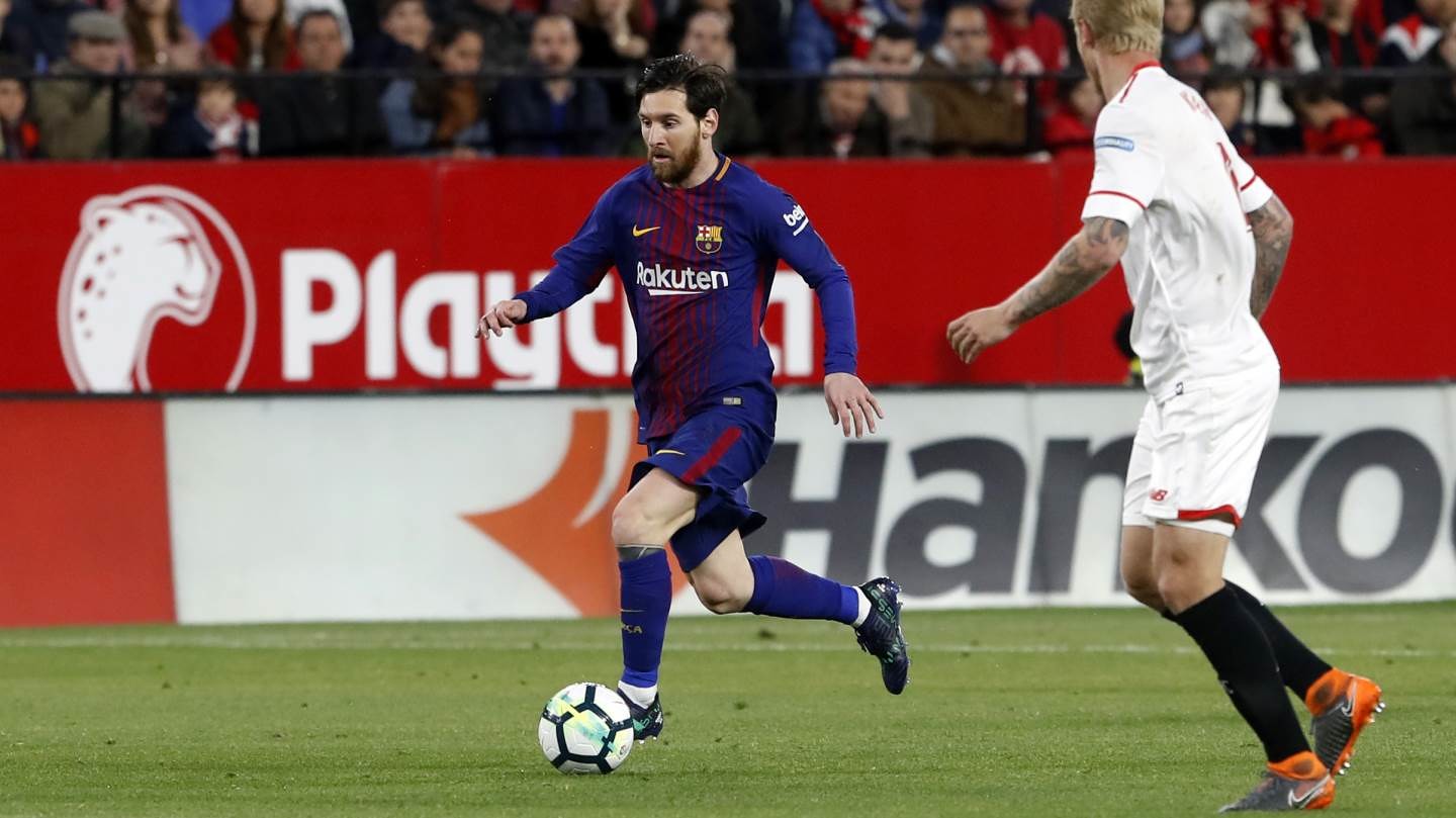 صور مباراة : إشبيلية - برشلونة 2-2 ( 31-03-2018 )  76293974