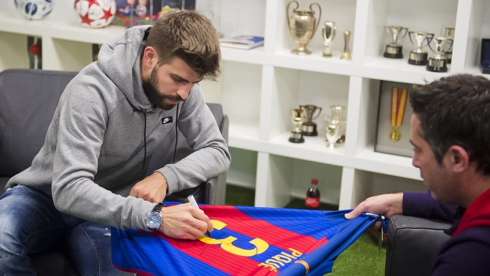 Camiseta FC Barcelona Piqué Camiseta FC Barcelona Piqué