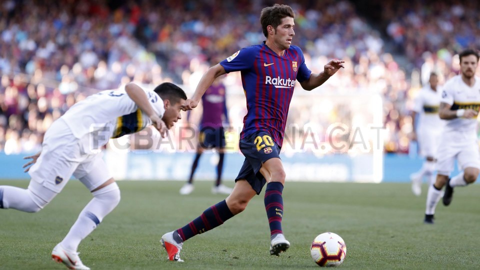 صور مباراة : برشلونة - بوكا جونيورز ( 16-08-2018 )  95974488