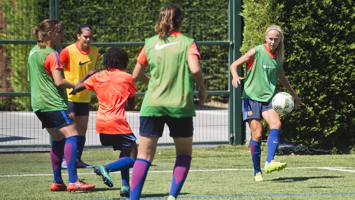 Training session FC Barcelona Women Team (13-6-17)